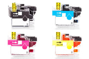 Kompatibel zu Brother LC-421XL / LC-421XLVAL Tinte schwarz, cyan, magenta, gelb