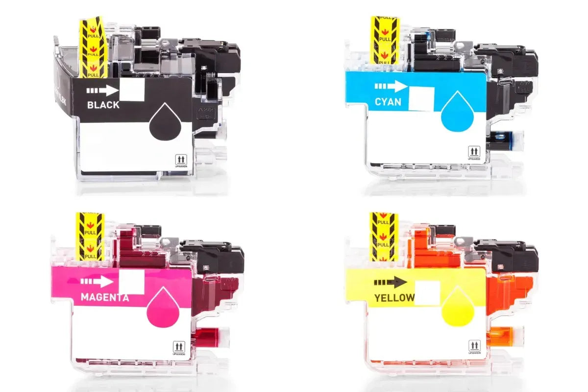 Kompatibel zu Brother LC-422XL / LC-422XLVAL Tinte schwarz, cyan, magenta, gelb