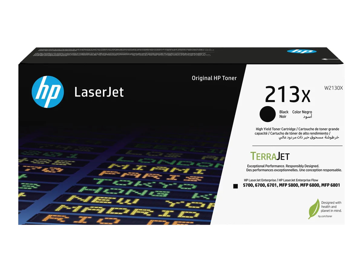 HP 213X / W2130X Toner schwarz