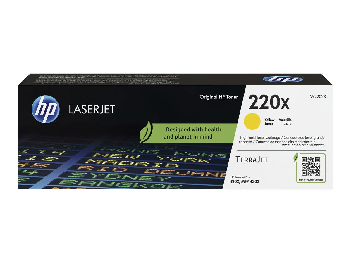 HP 220X / W2202X Toner gelb