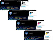 HP 216A / W2410A / W2411A / W2412A / W2413A Toner Sparset schwarz, cyan, magenta, gelb (4 Stück)