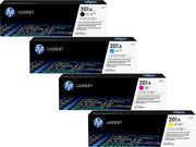 HP 201A / CF400A / CF401A / CF402A / CF403A Toner Sparset schwarz, cyan, magenta, gelb (4 Stück)