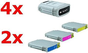 Kompatibel zu HP 88XL / C9396AE / C9391AE / C9392AE / C9393AE Tinte schwarz, cyan, magenta, gelb