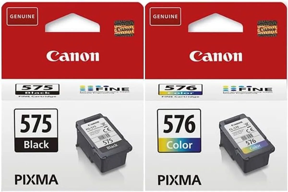 Canon PG-575 & CL-576 Tinte schwarz, color