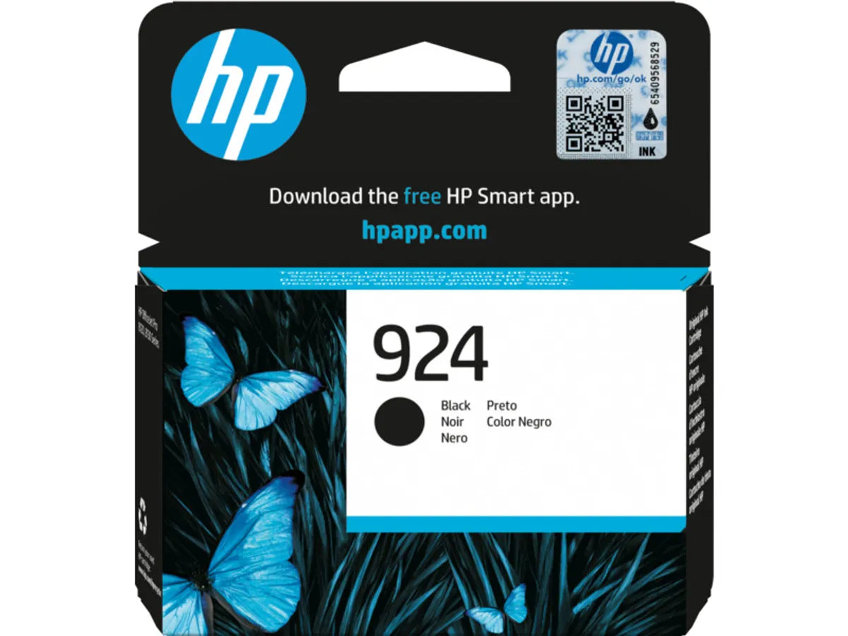 HP 924 / 4K0U6NE Tinte schwarz