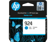 HP 924 / 4K0U3NE Tinte cyan
