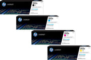 HP 203X / CF540X / CF541X / CF542X / CF543X Toner Sparset schwarz, cyan, magenta, gelb (4 Stück)
