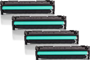 Kompatibel zu HP 203X / CF540X / CF541X / CF542X / CF543X Toner schwarz, cyan, magenta, gelb