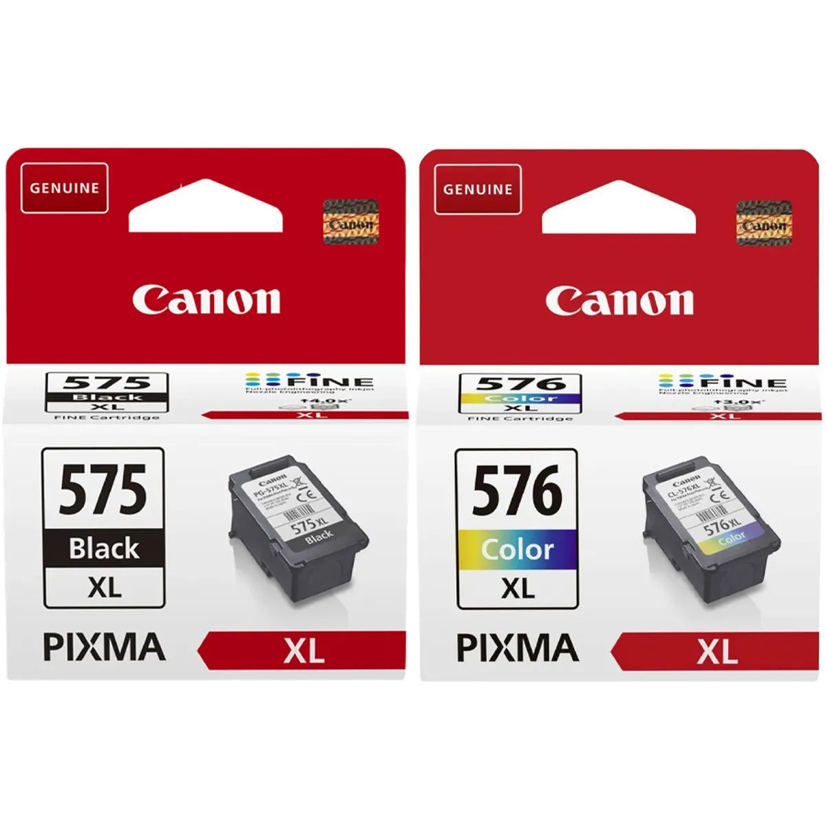 Canon PG-575XL & CL-576XL Tinte schwarz, color