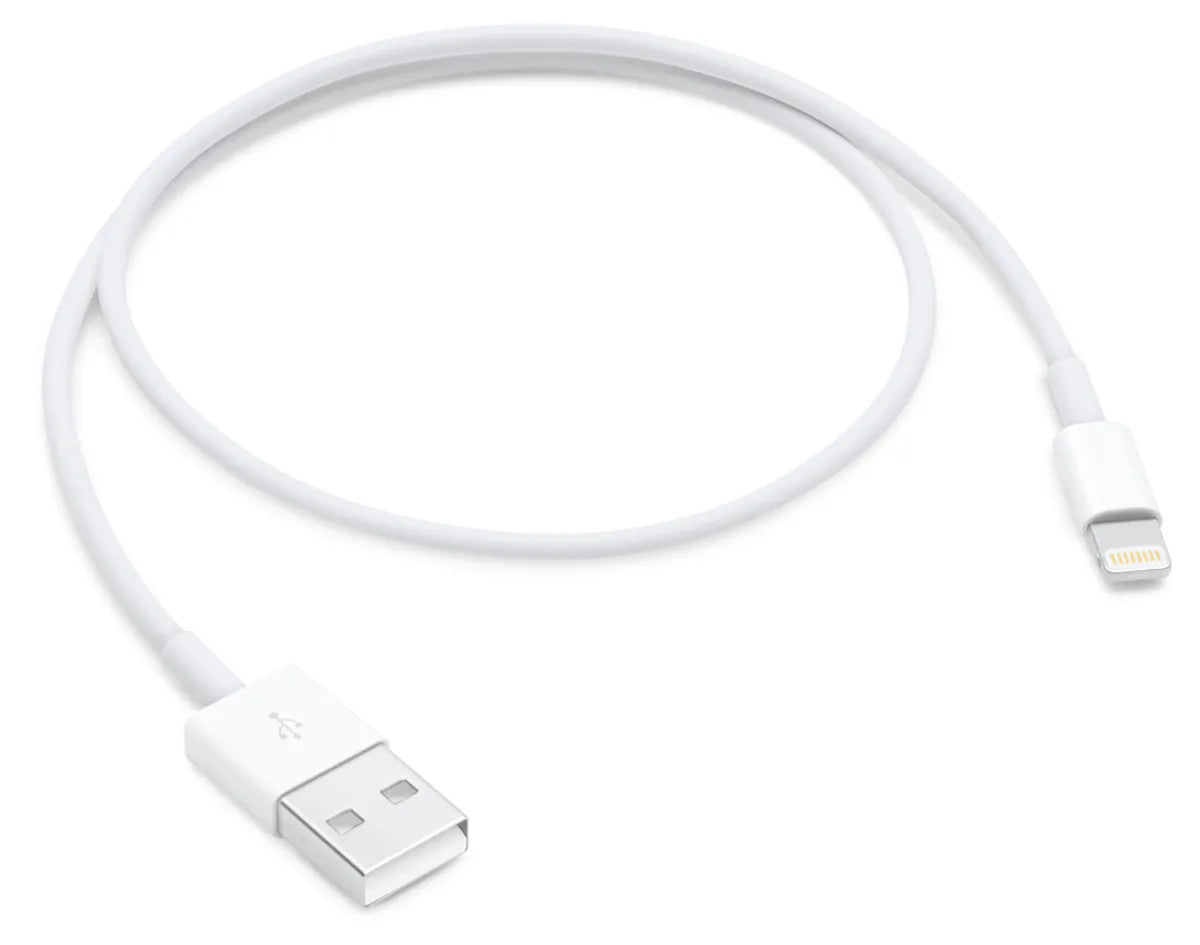 Apple ME291ZM/A Ladekabel weiß (USB-B auf Lightning, 0,5m)