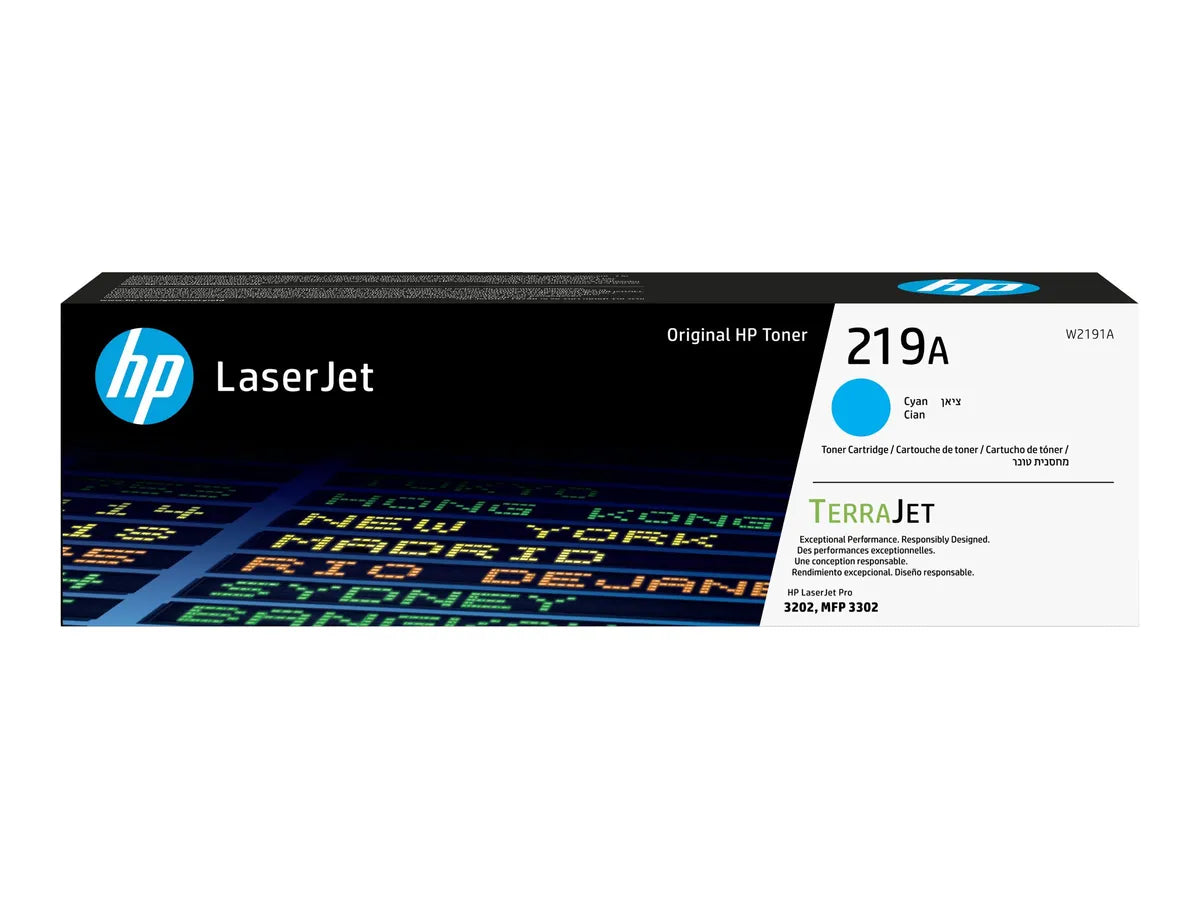 HP 219A / W2191A Toner cyan