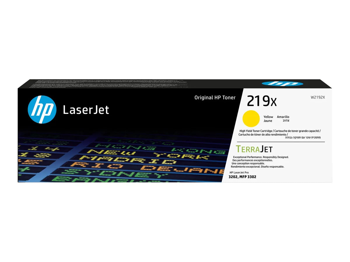HP 219X / W2192X Toner gelb