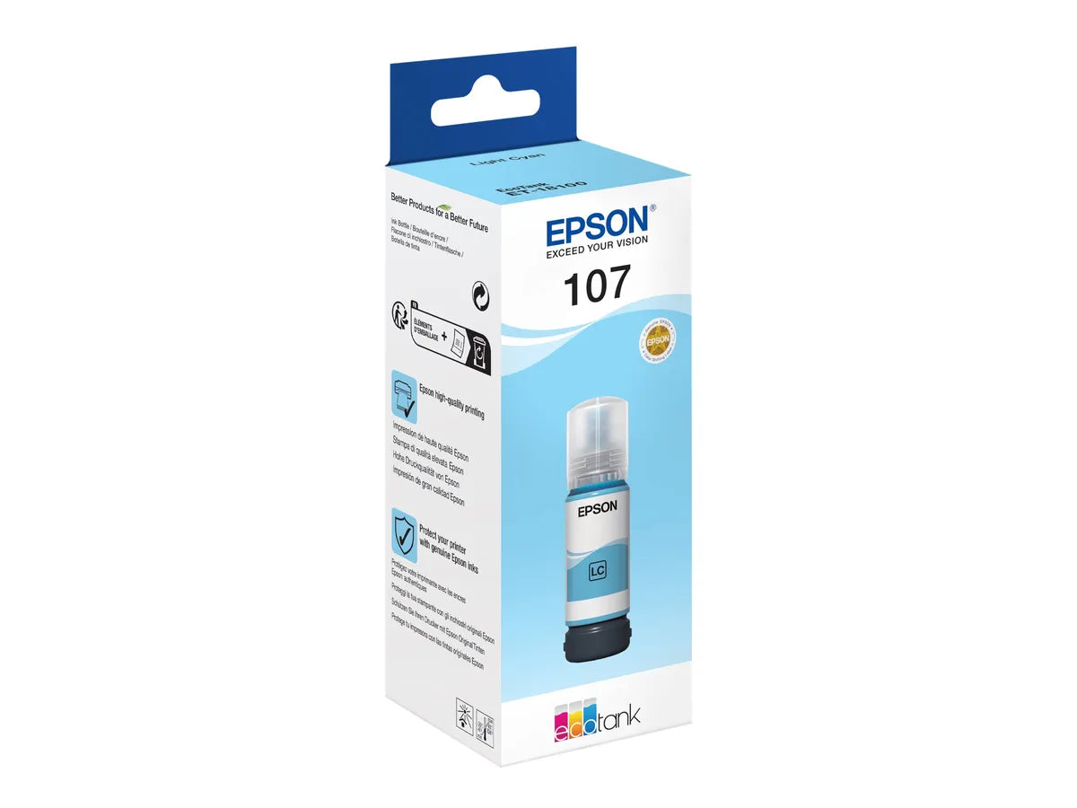 Epson 107 / T09B5 / C13T09B540 Tinte photo cyan