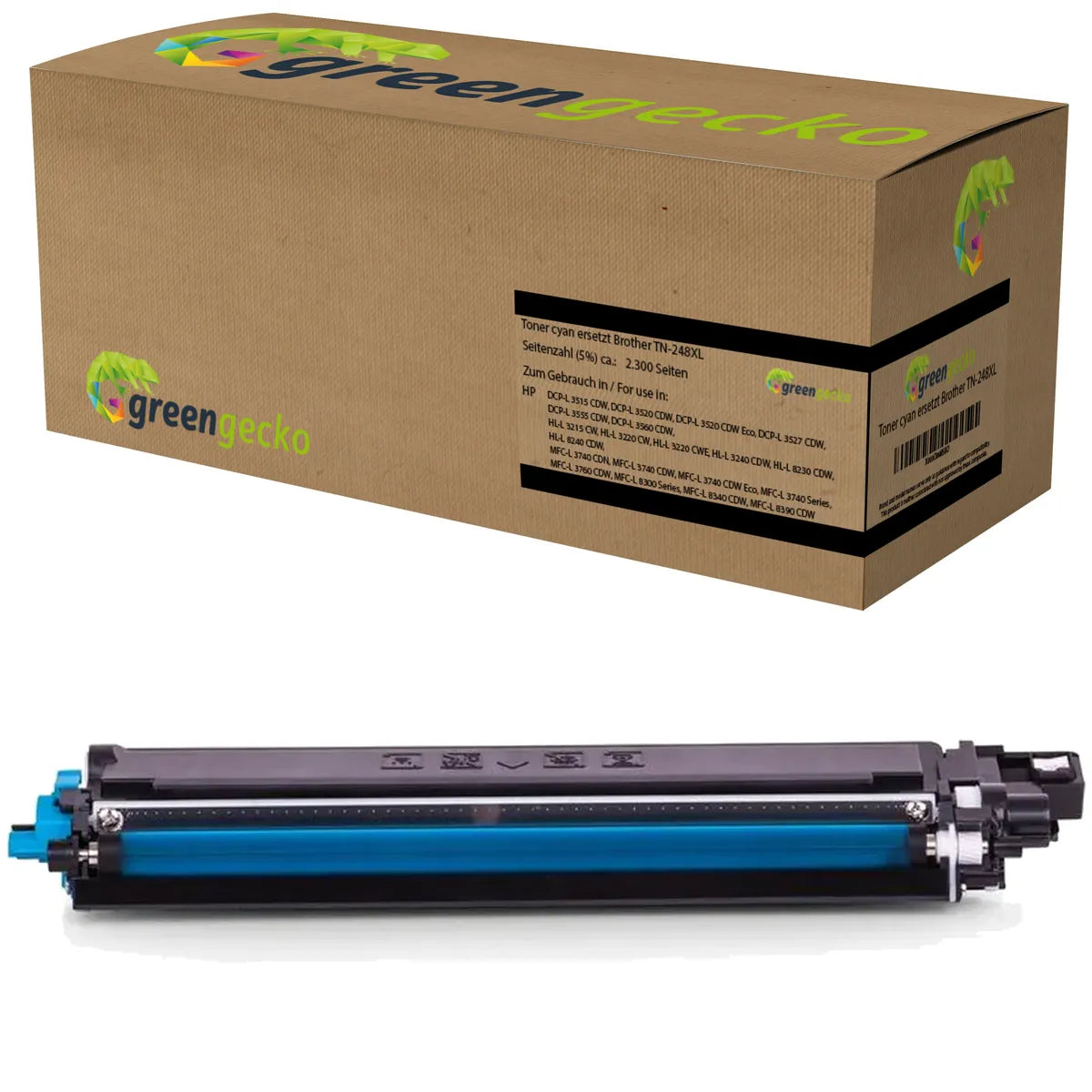 XL Toner kompatibel zu Brother TN-248XL / TN-248XLC cyan