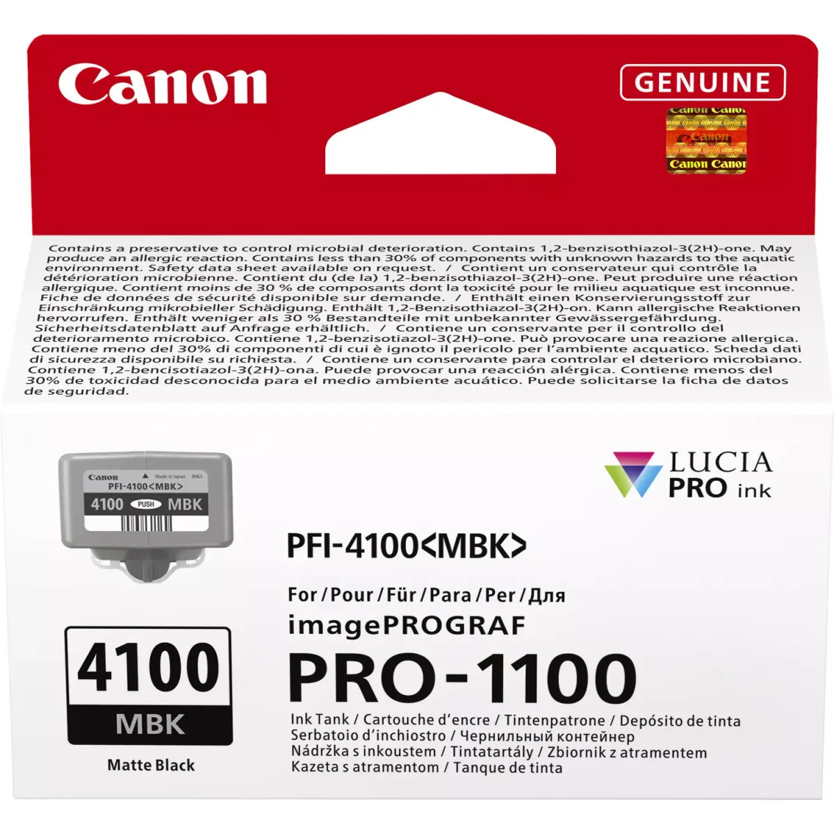 Canon PFI-4100MBK / 6776C001 Tinte matt schwarz