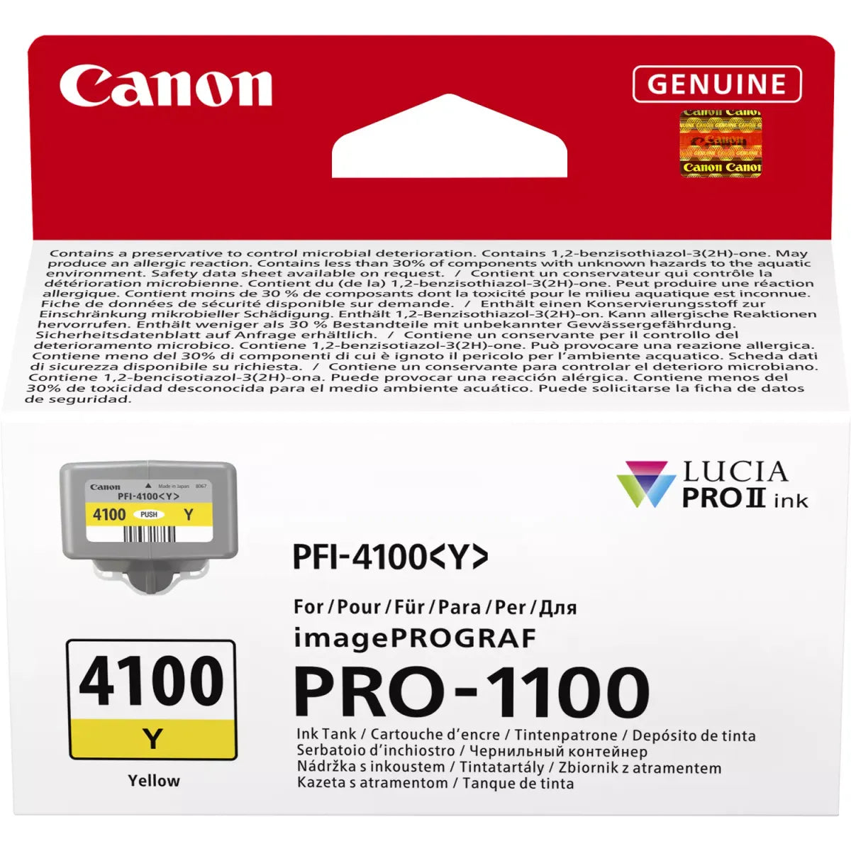 Canon PFI-4100Y / 6780C001 Tinte gelb