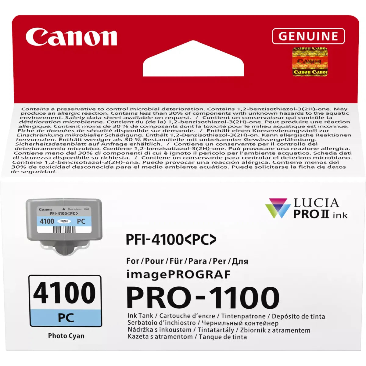 Canon PFI-4100PC / 6781C001 Tinte photo cyan