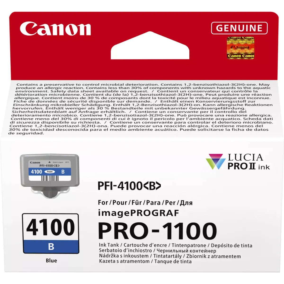 Canon PFI-4100B / 6786C001 Tinte blau