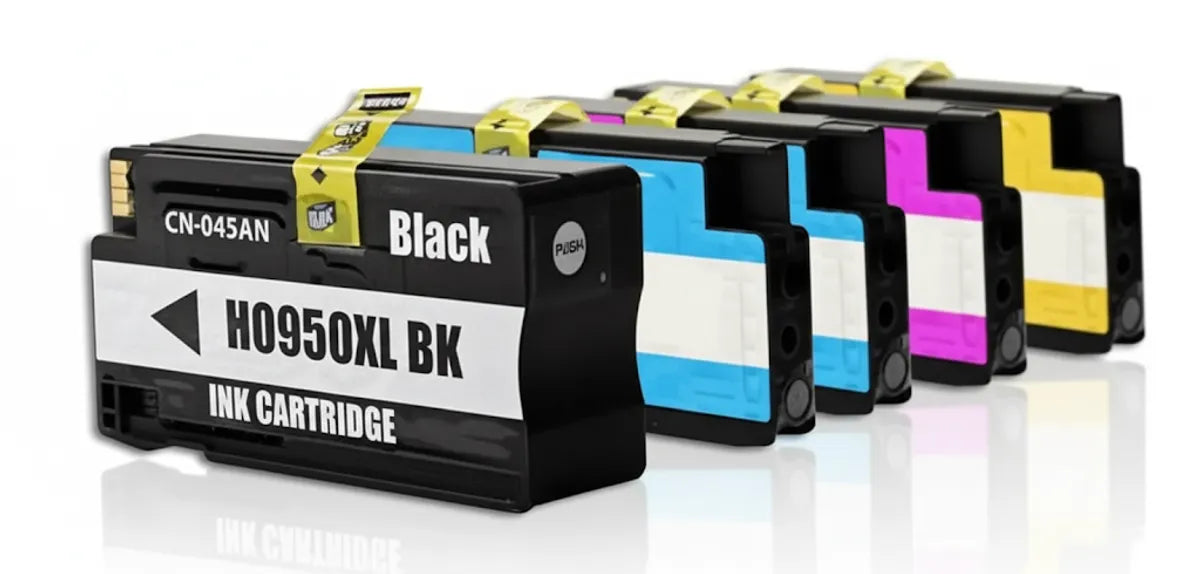 Kompatibel zu HP 950XL & 951XL / C2P43AE Tinte schwarz, cyan, magenta, gelb