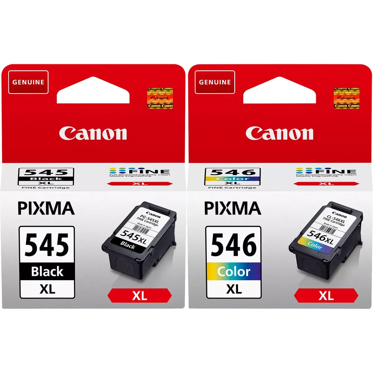 Canon PG-545XL & CL-546XL Tinten Sparset schwarz, color (2 Stück)