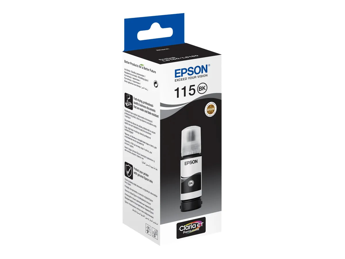 Epson 115 / T07C1 / C13T07C14A Tinte schwarz