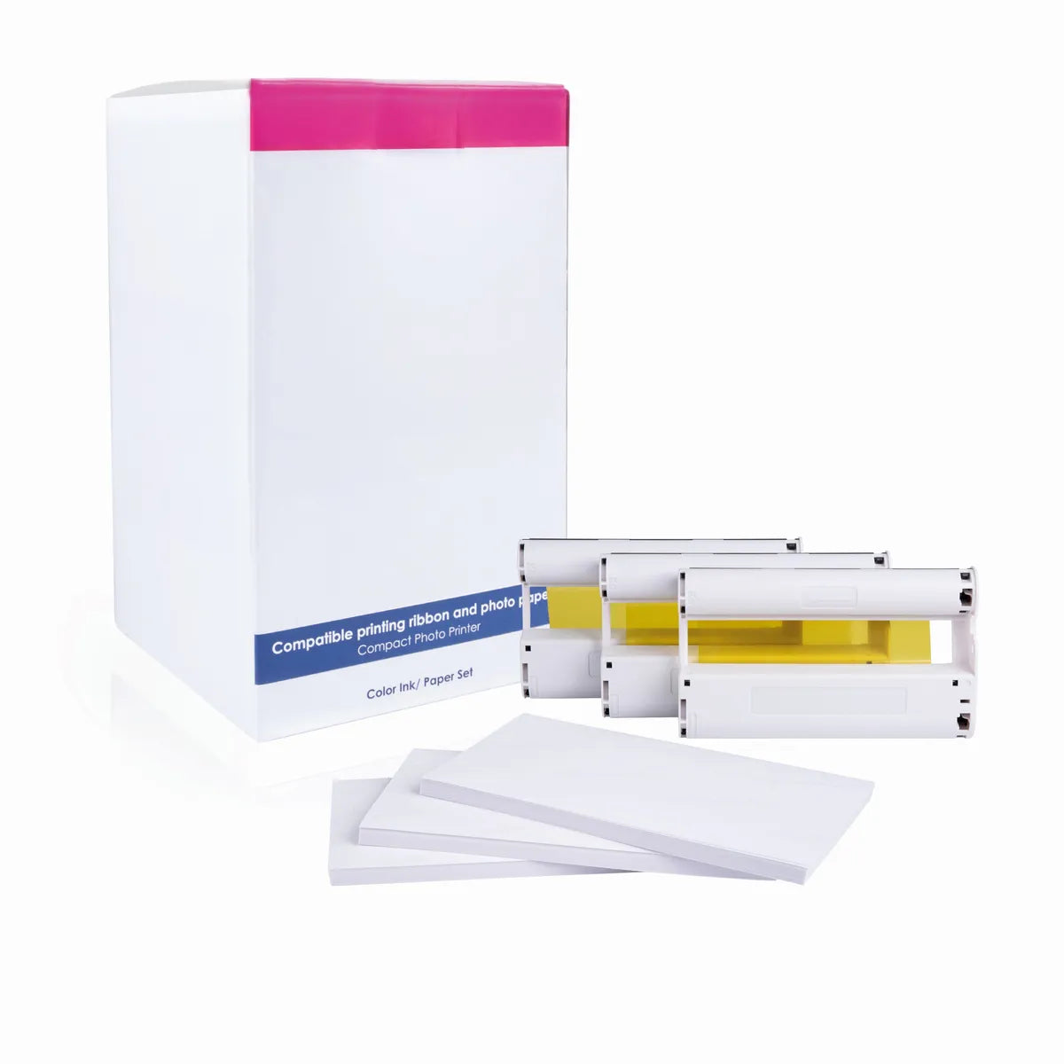 Kompatibel zu Canon KP-108IN / 3115B001 Farbpatrone & Fotopapier