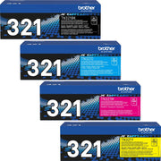 Brother TN-321VAL / TN-321CMYK Toner Sparset schwarz, cyan, magenta, gelb (4 Stück)