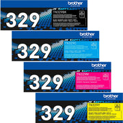 Brother TN-329VAL / TN-329CMYK Toner Sparset schwarz, cyan, magenta, gelb (4 Stück)