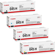 Canon 045H Toner Sparset schwarz, cyan, magenta, gelb (4 Stück)