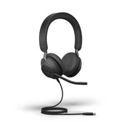 Jabra Evolve2 40 SE MS stereo / 24189-999-899 Headset schwarz (Kabelgebunden, USB-C)