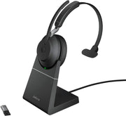 Jabra Evolve2 65 UC mono / 26599-889-989 Headset schwarz (Kabellos, USB-A Ladestation)