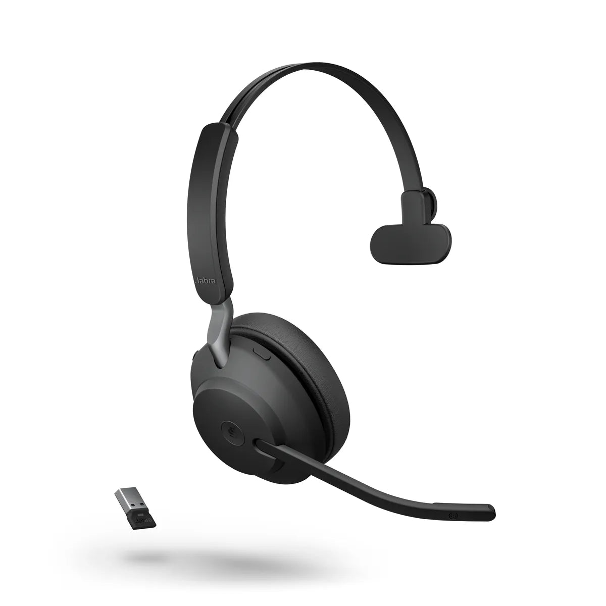 Jabra Evolve2 65 MS mono / 26599-899-999 Headset schwarz (Kabellos, USB-A)