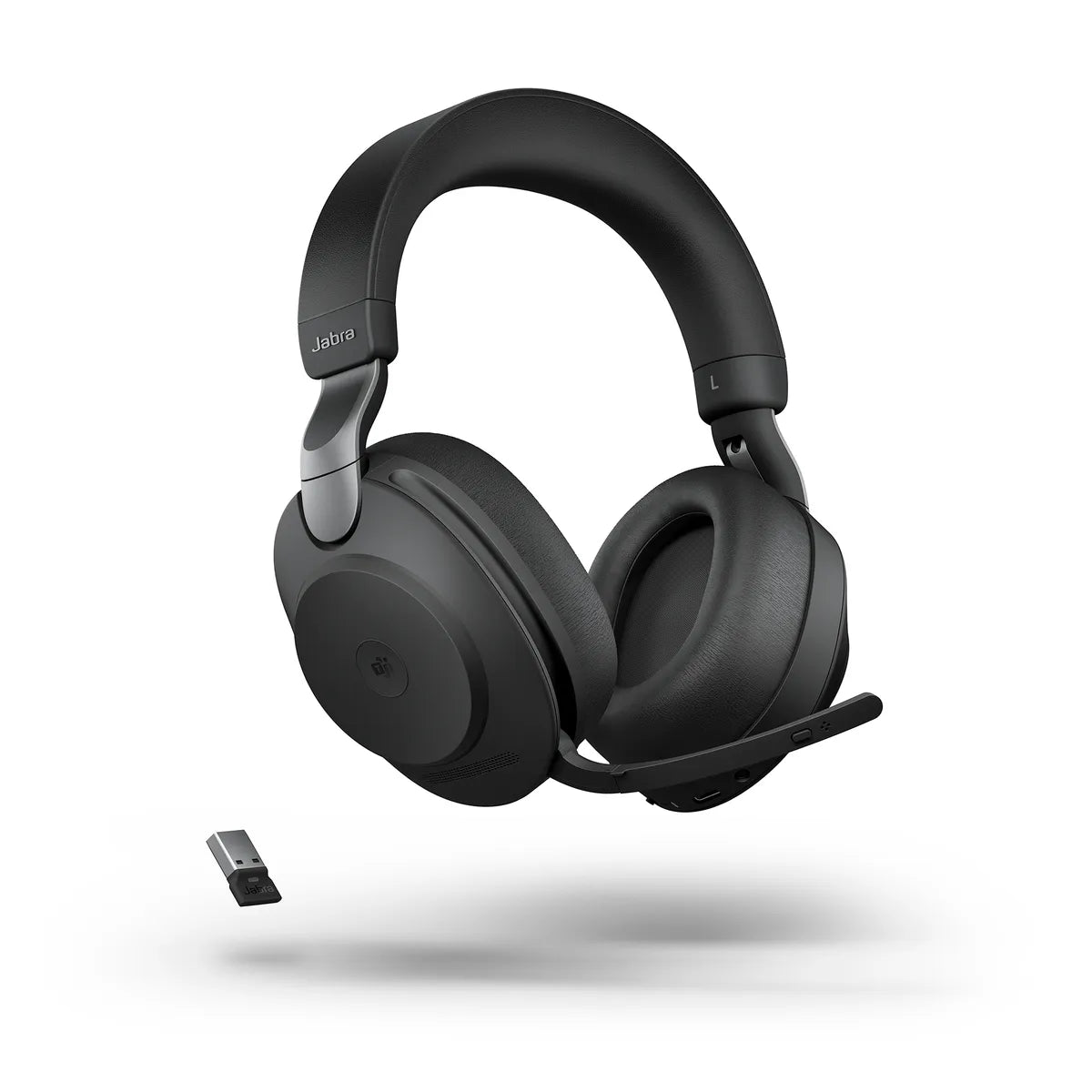Jabra Evolve2 85 MS stereo / 28599-999-999 Headset schwarz (Kabellos, USB-A)