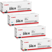 Canon 046H Toner Sparset schwarz, cyan, magenta, gelb (4 Stück)