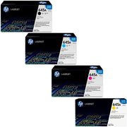 HP 645A / C9730A / C9731A / C9732A / C9733A Toner Sparset schwarz, cyan, magenta, gelb (4 Stück)