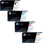 HP 656X / CF460X / CF461X / CF462X / CF463X Toner Sparset schwarz, cyan, magenta, gelb (4 Stück)