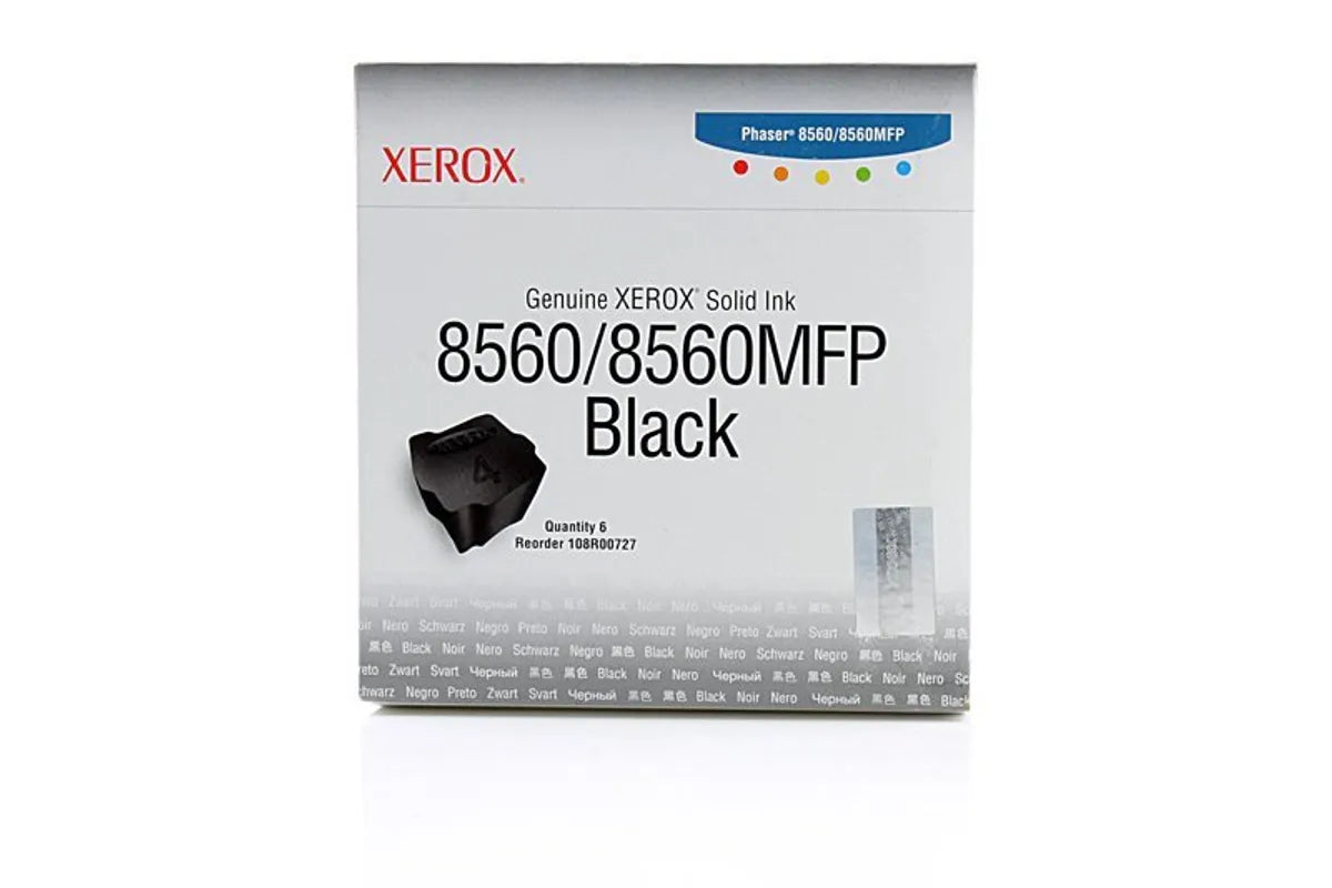 Xerox 108R00727 Festtinte Sparset schwarz (6 Stück)