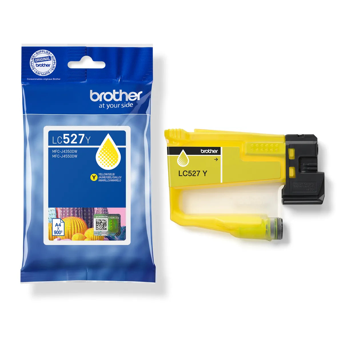 Brother LC-527 / LC-527Y Tinte gelb