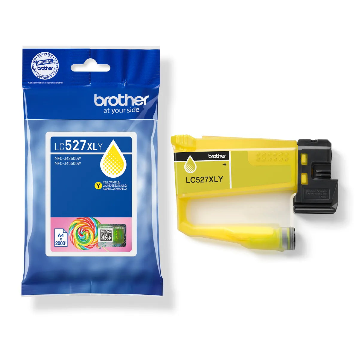 Brother LC-527XL / LC-527XLY Tinte gelb