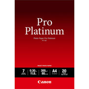 Canon PT-101 / 2786B016 / Pro Platinum Fotopapier weiß (21 x 29,7cm (DIN A4), 20 Blatt, 300 g/m²)