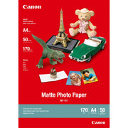 Canon MP-101 / 7981A005 / Matte Fotopapier weiß (21 x 29,7cm (DIN A4), 50 Blatt, 170 g/m²)