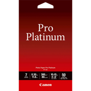 Canon PT-101 / 2768B014 / Pro Platinum Fotopapier weiß (10,2 x 15,2cm, 4 x 6'', 50 Blatt, 300 g/m²)