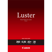 Canon LU-101 / 6211B008 / Luster Fotopapier weiß (32,9 x 48,3cm (DIN A3+), 20 Blatt, 260 g/m²)