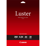 Canon LU-101 / 6211B006 / Luster Fotopapier weiß (21 x 29,7cm (DIN A4), 20 Blatt, 260 g/m²)