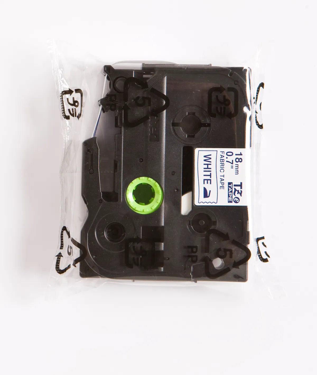 Brother TZE-FA4 Schriftband blau auf weiß (18mm x 3m)