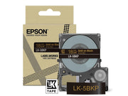 Epson LK-5BKP / C53S672095 Schriftband gold auf schwarz (18mm x 8m)