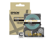 Epson LK-6TKN / C53S672098 Schriftband gold auf transparent (24mm x 8m)