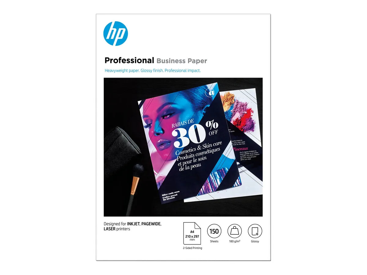HP 3VK91A Fotopapier (21 x 29,7cm (DIN A4), 150 Blatt, 180 g/m²)