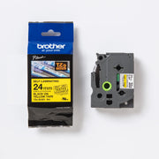 Brother TZe-SL651 Schriftband schwarz auf gelb (24mm x 8m)