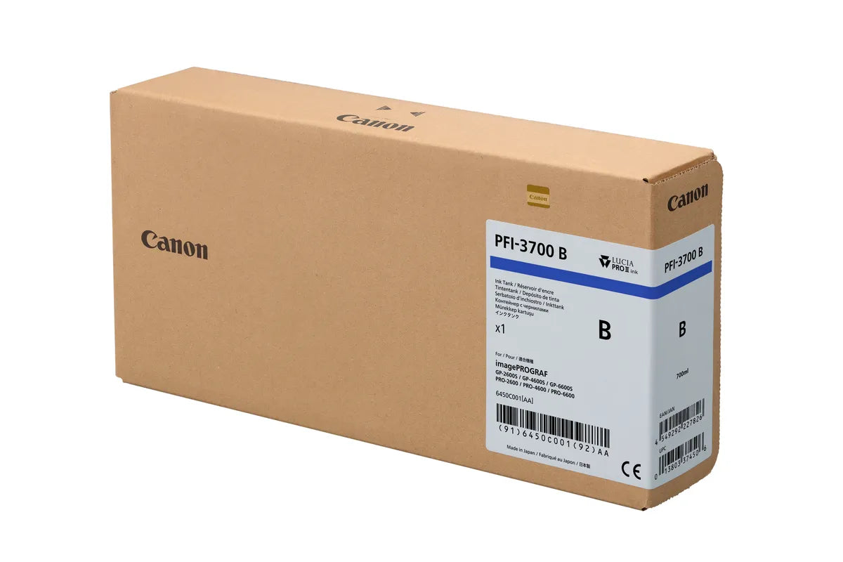 Canon PFI-3700B / 6450C001 Tinte blau